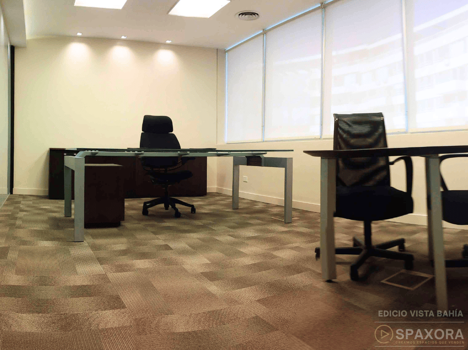 diseño oficina comercial reforma arquitectura spaxora