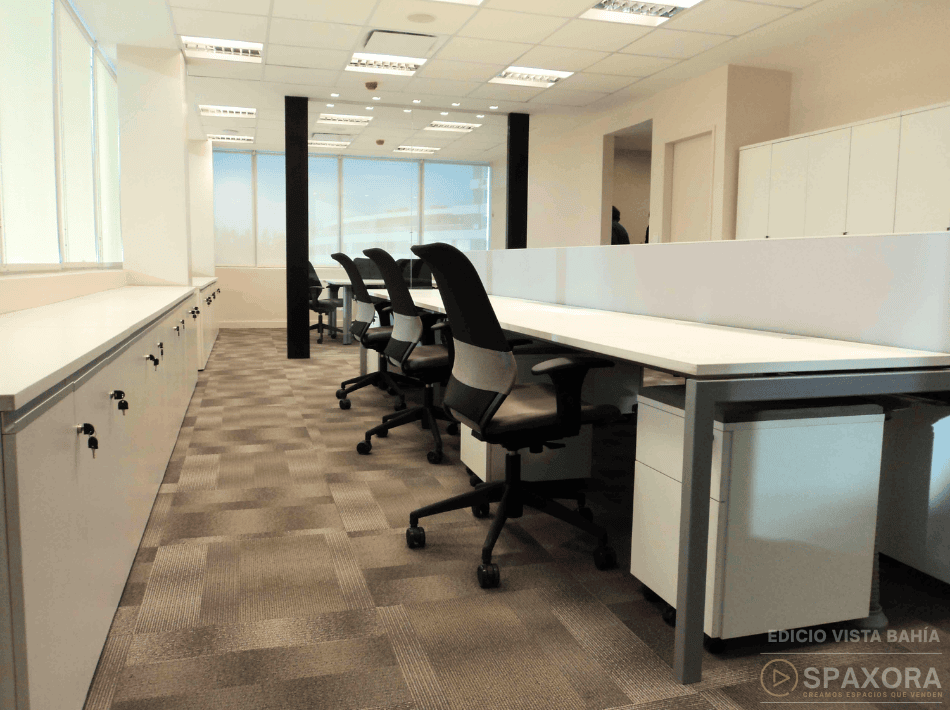 diseño oficina comercial reforma arquitectura spaxora